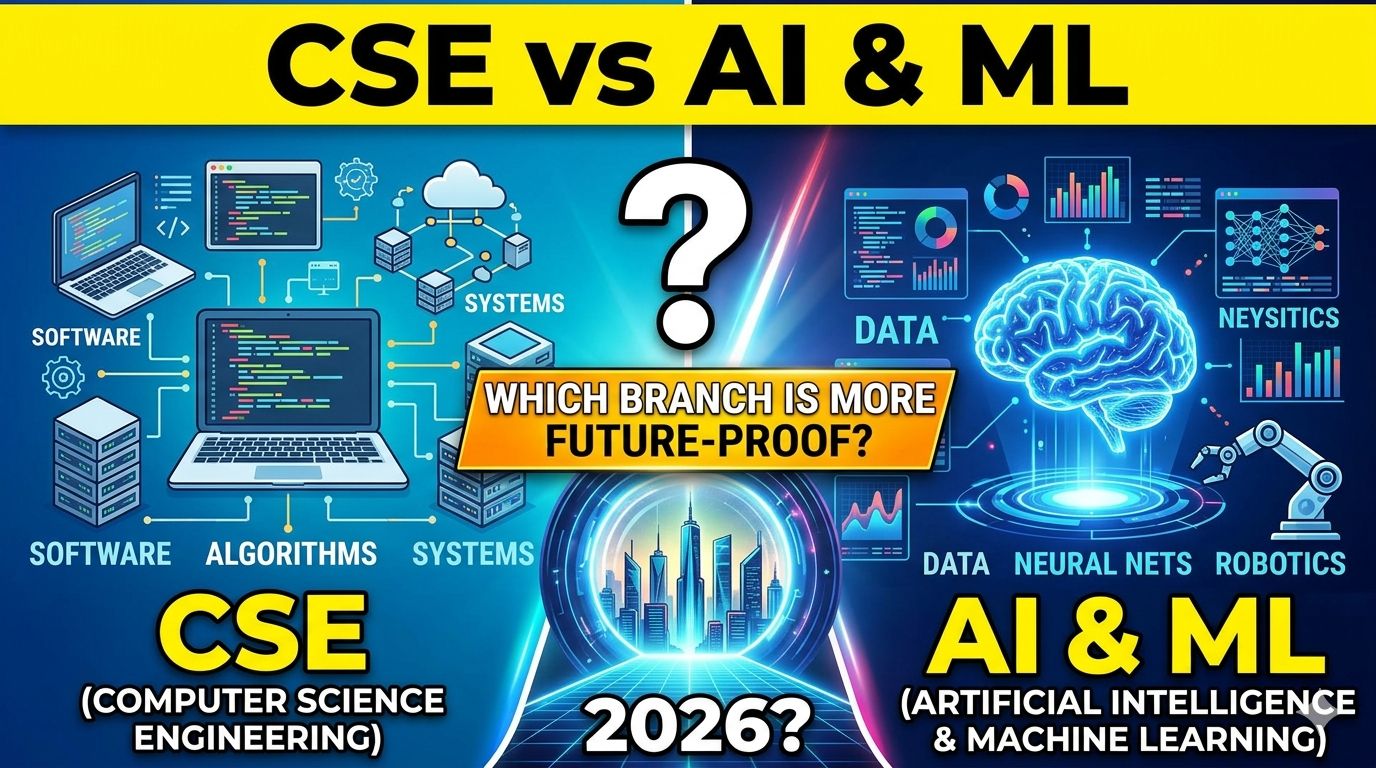 CSE vs AI ML Branch Comparison 2026