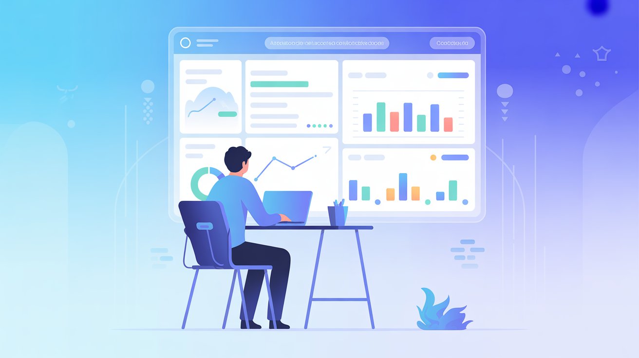 Student with dashboard